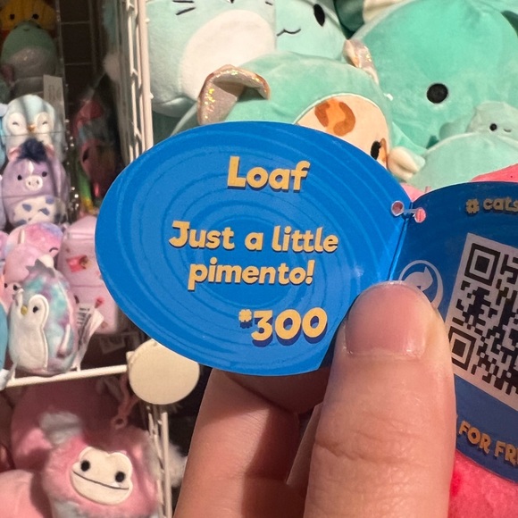 Cats vs Pickles CVP Loaf 4” Cat Bean Plush - Picture 3 of 3